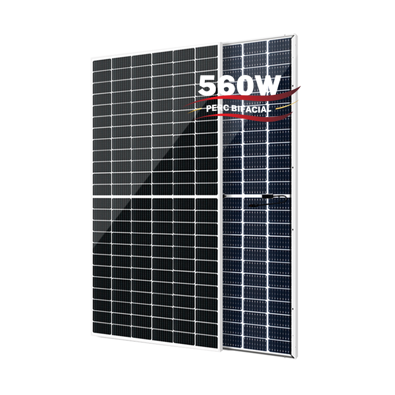 海光 182mm Cell 550W 560W PERC 双面半电池太阳能电池板，适用于工商业